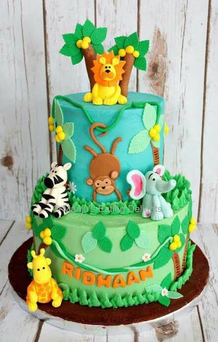 3 Kg Jungle Theme Cake